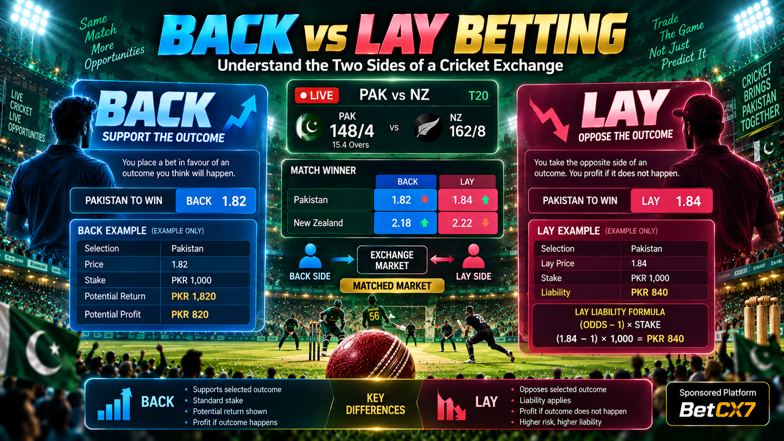 Back vs Lay Betting Explained