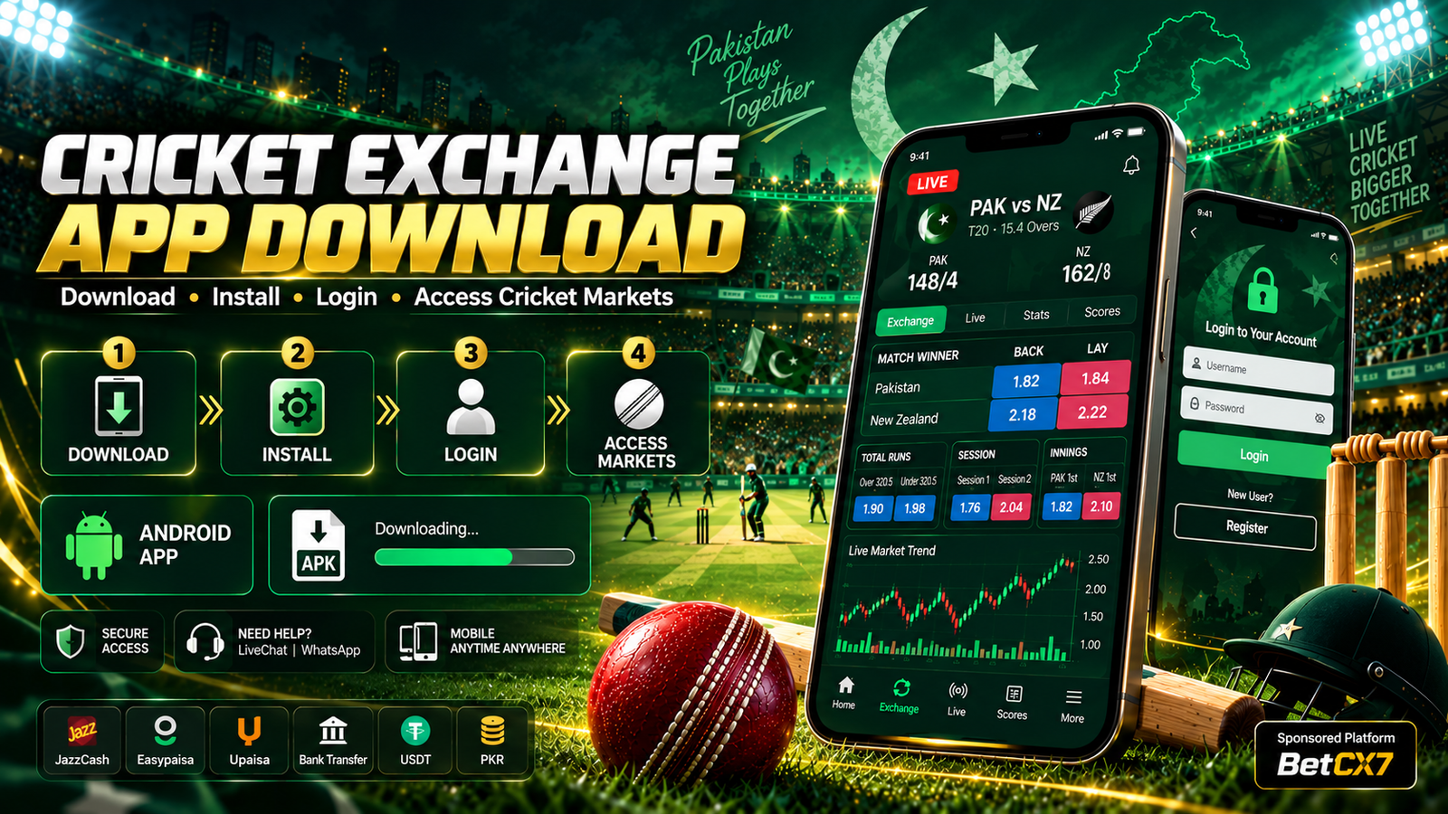 Cricket Exchange App Download APK